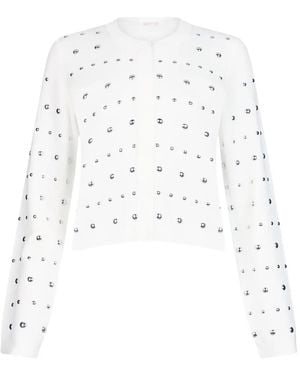 Liu Jo スタッズ カーディガン - ホワイト