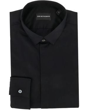 Emporio Armani Buttoned Shirt - Black