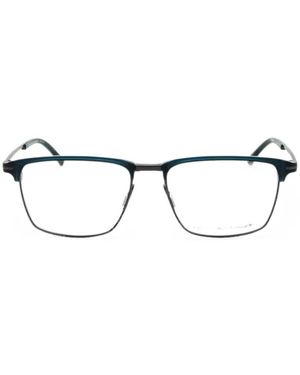 Porsche Design Rectangle-Frame Glasses - White