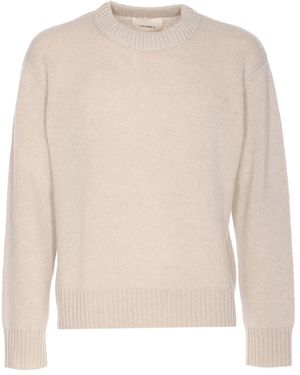 Lisa Yang Jersey de punto de canalé - Blanco