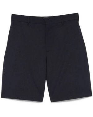 MSGM Shorts Mit Faltendetail - Blau