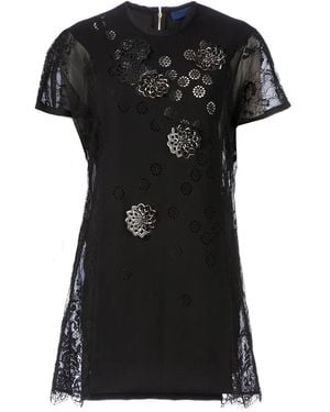 Sharon Wauchob Semi Sheer Shift Dress - Black