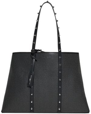 John Richmond Studded-Detail Shoulder Bag - Black