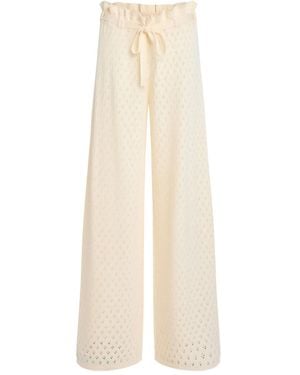 SER.O.YA Gestrickte Mali Hose - Weiß