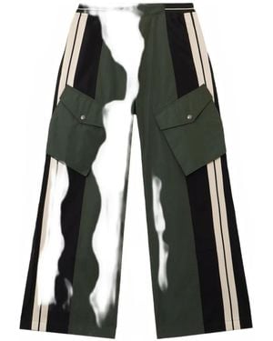Palm Angels Wide Trousers - Multicolour