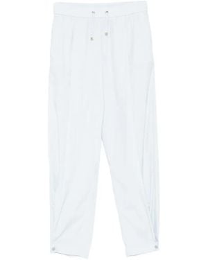 Herno Polyamide Elastane Drawstring-Fastening Trousers - White