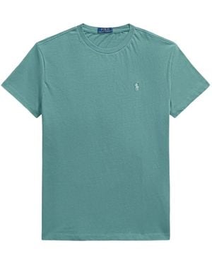 Polo Ralph Lauren Embroidered-Logo T-Shirt - Green
