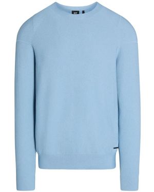 Alpha Tauri Textured Jumper - Blue