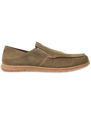 Clarks Flexway Easy Loafers - Natural