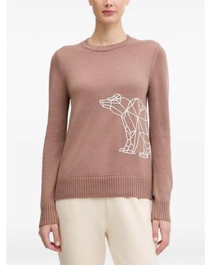 EA7 Pull En Laine - Brown