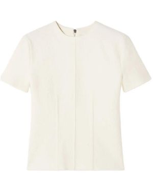 Lanvin Cotton Mesh T-Shirt - White