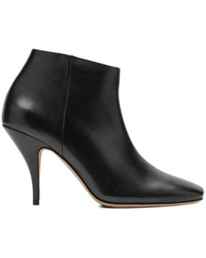 Jude Credo Calf Leather Ankle Boots - Black
