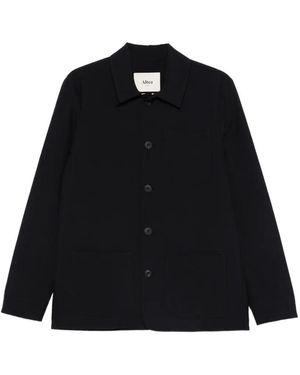 Altea Sobrecamisa Constantin de tejido seersucker - Negro