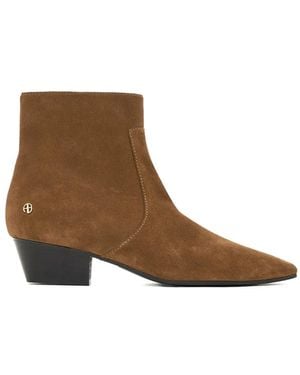 Anine Bing Freya Ankle Boots - Brown