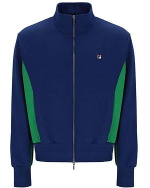 Fila Giacca Ventisei Con Design Color-Block - Blu
