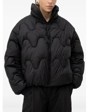 HUGO Relaxed-Fit Padded Jacket - Black
