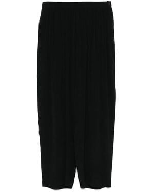 Grifoni High-Waisted Pants - Black