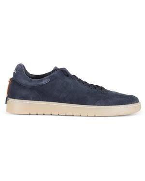 Barracuda Giordan G74 Suede Trainers - Blue