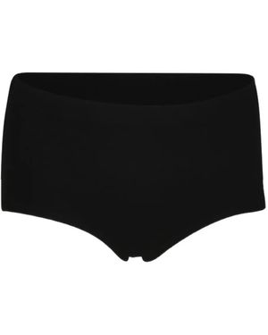 Ann Demeulemeester High Cut Leg Briefs - Black