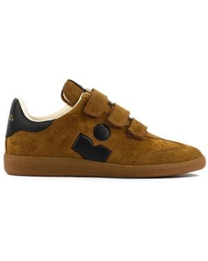 Isabel Marant Beth Sneakers Mit Klettverschluss - Braun