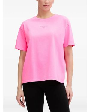 Bogner Fire + Ice Cara Logo-Embroidered T-Shirt - Pink