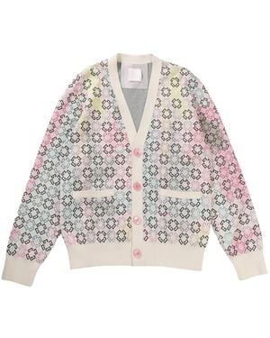 Givenchy 4g Cardigan - ホワイト