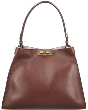 Fendi Medium Way Tote Bag - Brown