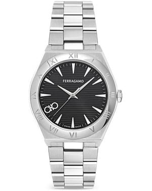 Ferragamo Vega Upper East 40Mm - White