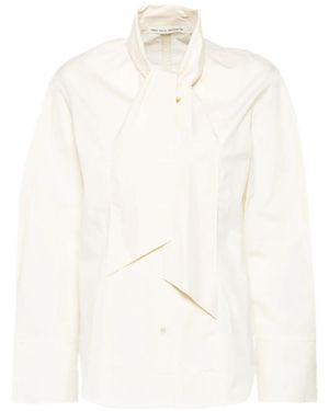 Mark Kenly Domino Tan Shaquana Shirt - White