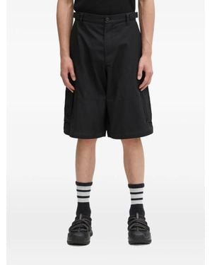032c Multiple-Pockets Cargo Trousers - Black