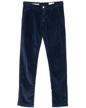 Jacob Cohen Bobby Corduroy Trousers - Blue