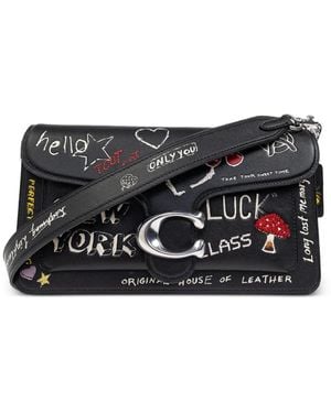 COACH Leather Crossbody Bag - Black