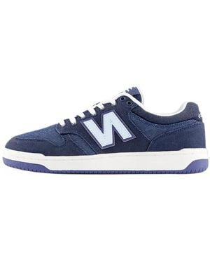 New Balance 480 Denim Sneakers - Blue