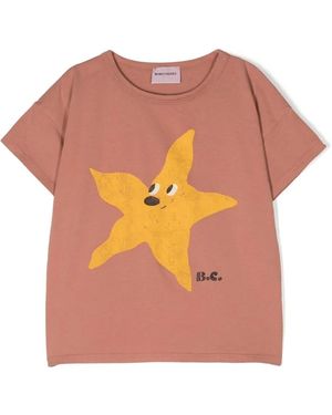Bobo Choses T-Shirt Con Stampa - Rosa