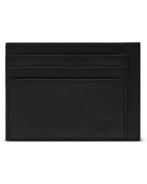 Lancel Leon Leather Cardholder - Black