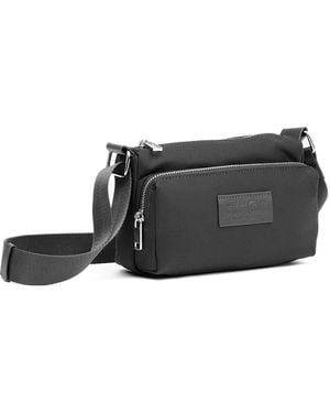 MM6 by Maison Martin Margiela Bandolera con parche de número - Negro