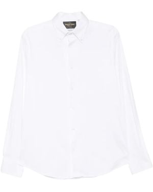 Alberto Gozzi Button-Down Long-Sleeve Shirt - White