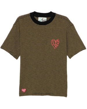 ANDERSSON BELL Striped T-Shirt - Green
