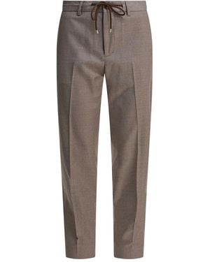 Briglia 1949 Drawstring Trousers - Grey