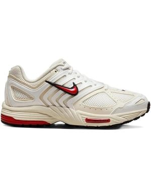 Nike Perforated Swoosh Sneakers - White