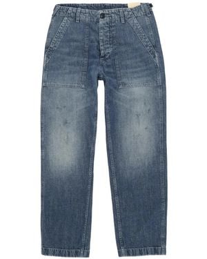 Fortela Belt-Loops Jeans - Blue
