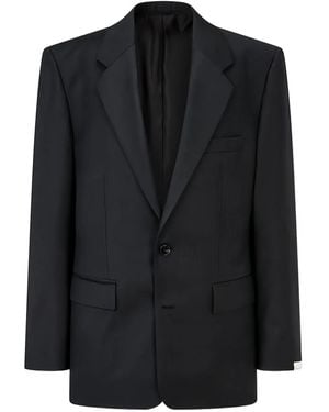 MAN ON THE BOON. Four Seasons Wool Blazer - Black