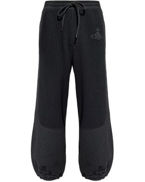 Vivienne Westwood Pantaloni Con Inserti - Nero
