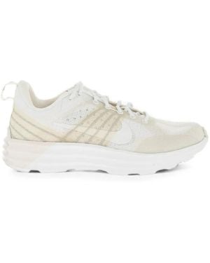 Nike Lunar Roam Lace-Up Sneakers - White