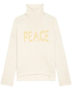 Zadig & Voltaire Alma Peace Jumper - White