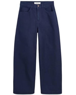 Skall Studio Wesley Straight-Leg Trousers - Blue