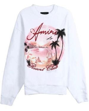 Amiri Camiseta Con Estampado Gráfico - Blanco