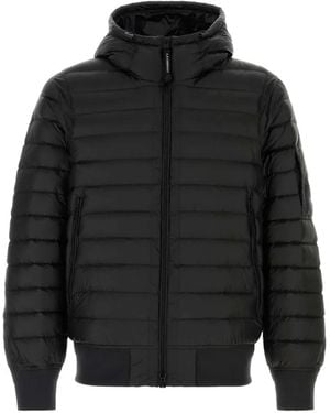 C.P. Company C. P. Company Hooded Down Jacket - Black