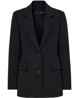 Proenza Schouler テーラード シングルジャケット - ブラック