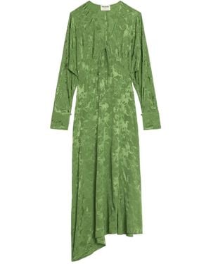 Zadig & Voltaire Rouna Silk Dress - Green